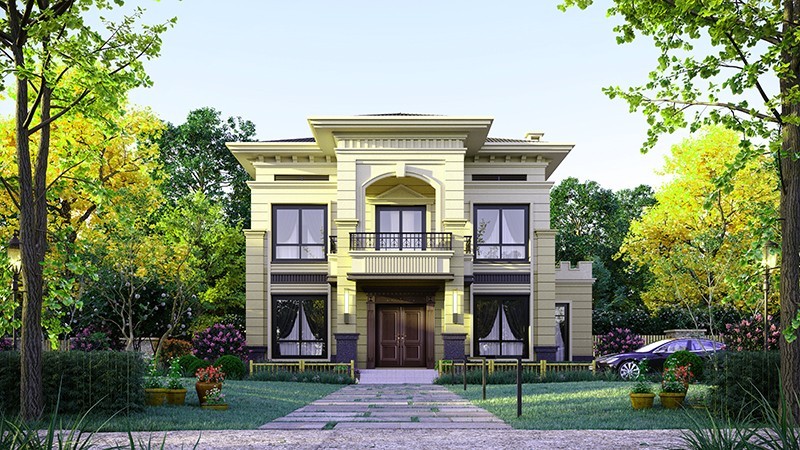 孝感中式合院住宅，开放庭院与邻里乡亲更亲近